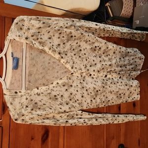 Simply Vera/ Vera Wang Button Up Cardigan